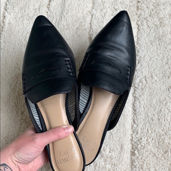 Shoes - Crown & Ivy pointed toe Mules-6